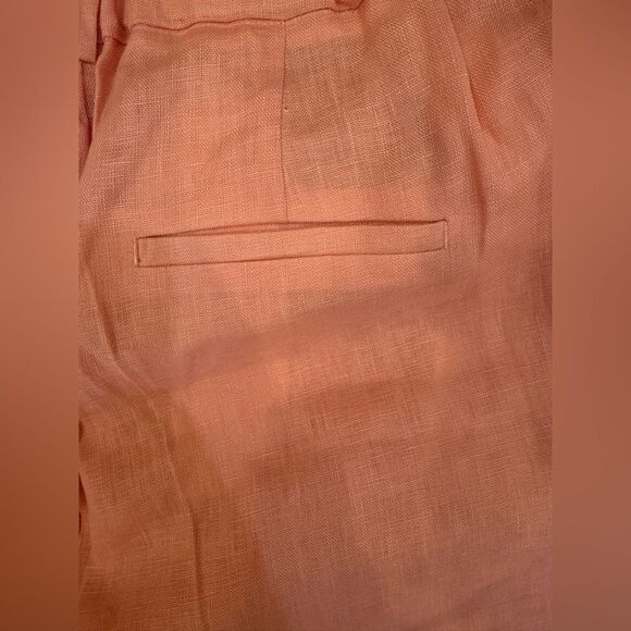 NWT ZARA Linen Pants - Picture 8 of 8
